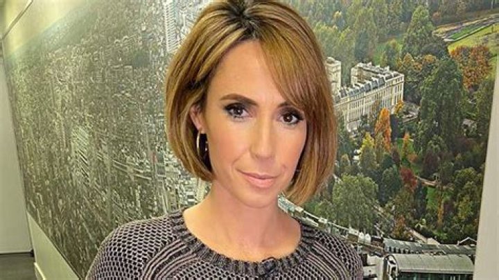 Alex Jones just stunned us in her glittering Zara pencil skirt - leg split included