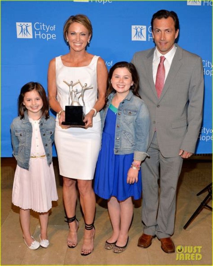 Amy Robach and Andrew Shue's children put on united front after latest family update