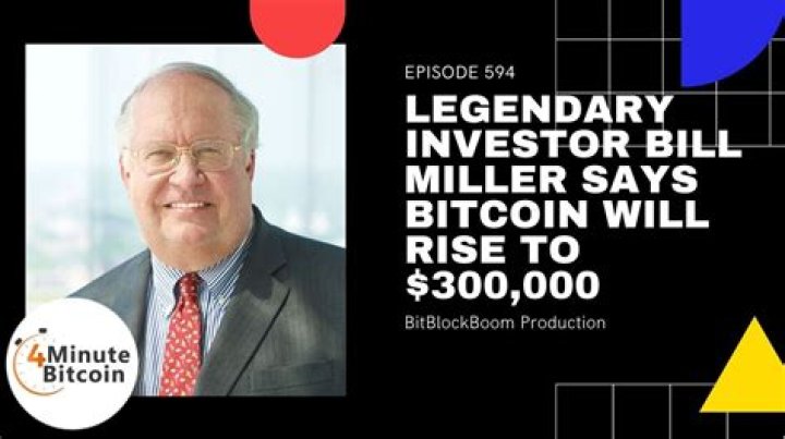 Billionaire Investor Bill Miller now has 50% of his personal wealth in Bitcoin