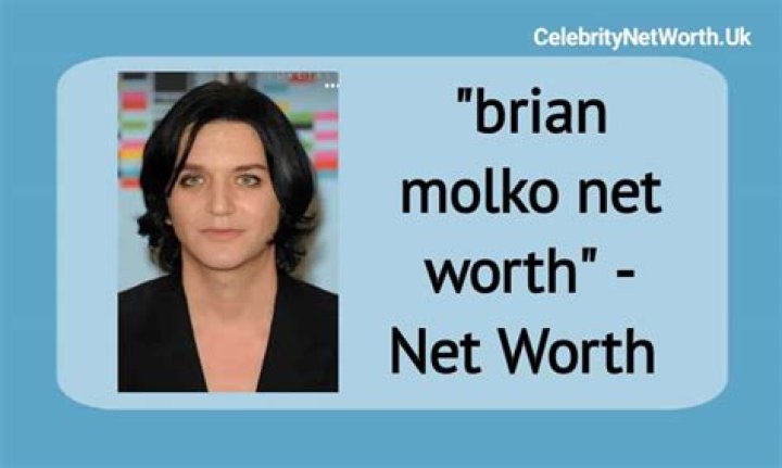 Brian Molko Net Worth