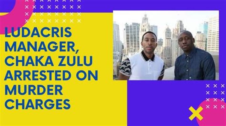 Chaka Zulu, manager of Ludacris, asserts self-defense following arrest for murder