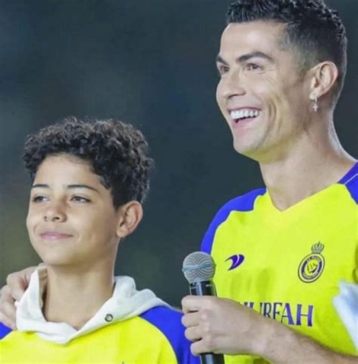 Cristiano Ronaldo and son Cristiano Jr get matching hair cuts