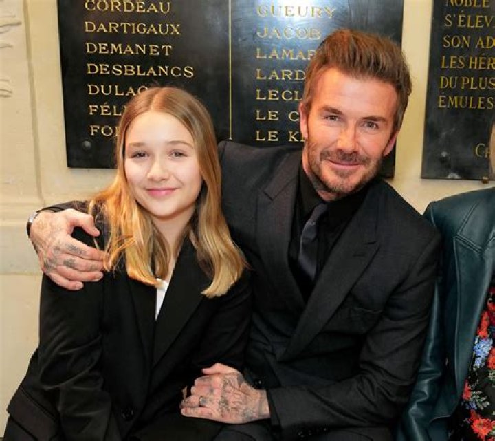 David Beckham's protective comments about daughter Harper, 12, dating
