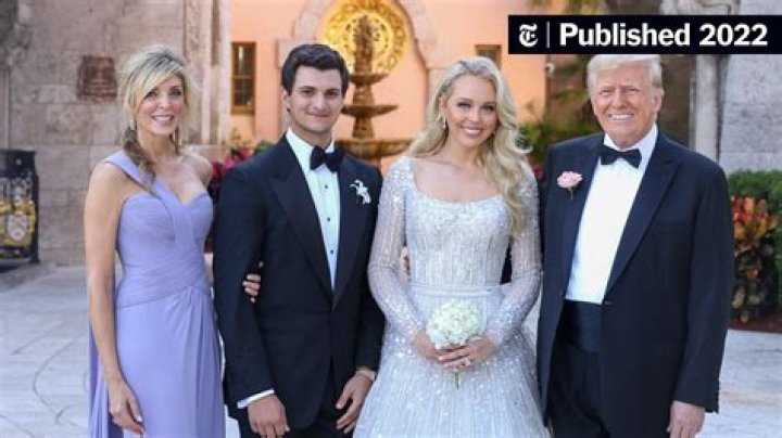 Donald Trump's daughter Tiffany's bridal shower dress is more daring than we expected