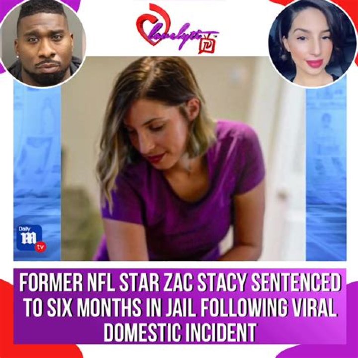 Ex-NFL Player Zac Stacy Receives 6-Month Jail Sentence for Assaulting Ex-Girlfriend
