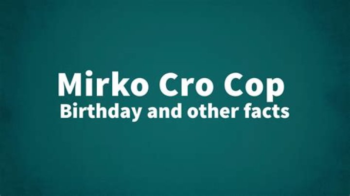 Explore Mirko Cro Cop’s Partner: Interesting Facts About Mirko Cro Cop