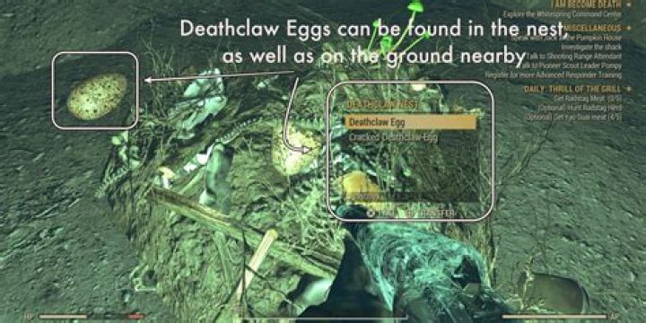 Finding Deathclaw Eggs in Fallout 76: A Guide to Obtaining Them