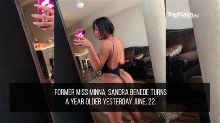 Former Miss Minna, Sandra Benede Marks Her Birthday with Daring Photo