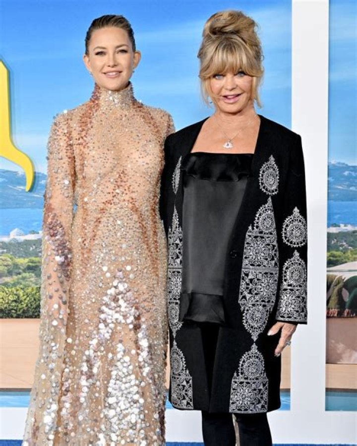 Goldie Hawn's 6' 2" teen grandson is taking after famous dad - see photos