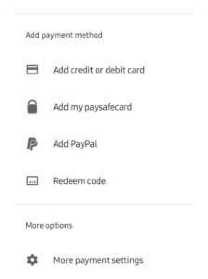 Google Play: How to Manage Credit Cards?