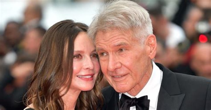 Harrison Ford and Calista Flockhart beam with pride during rarely seen son Liam’s graduation