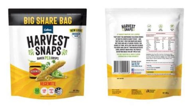 Harvest Snaps Vegemite recalled: Snack sold at Coles recalled due to allergies