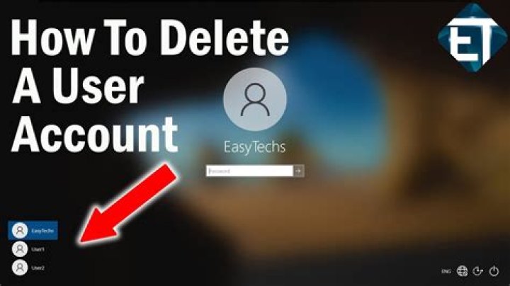 How do I delete user accounts?