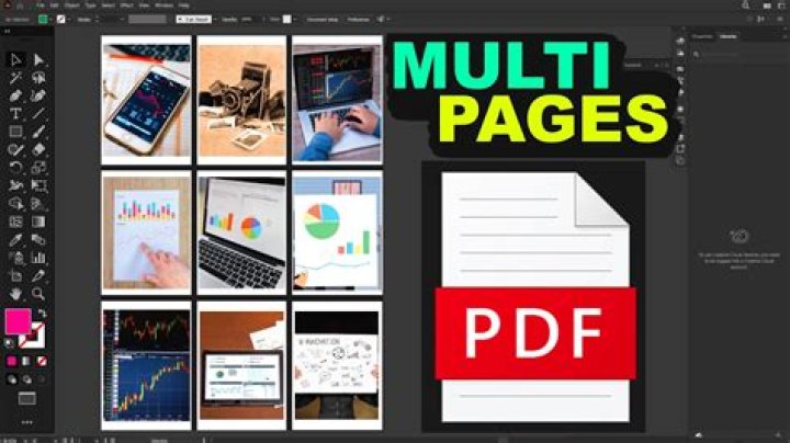 how do i save a multi page pdf in photoshop?