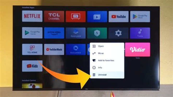 how do i uninstall netflix from my tv?