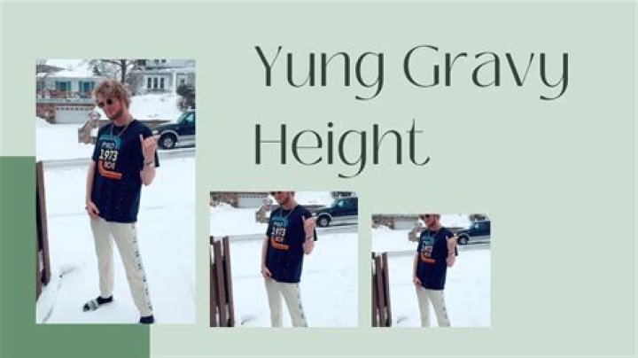 How Tall is Yung Gravy? Yung Gravy Height Revealed