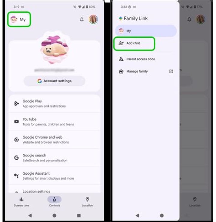 how to cancel account with google family link?