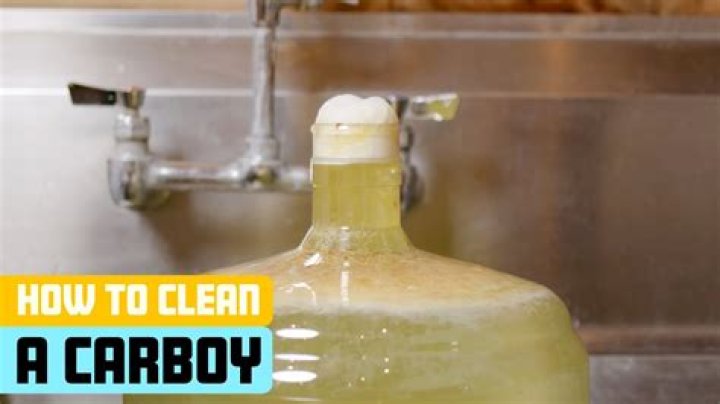 how to clean a carboy?