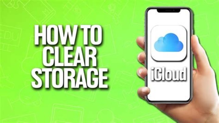 How To Clear iCloud Storage?