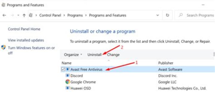 How to Completely Uninstall Avast From Windows 10?