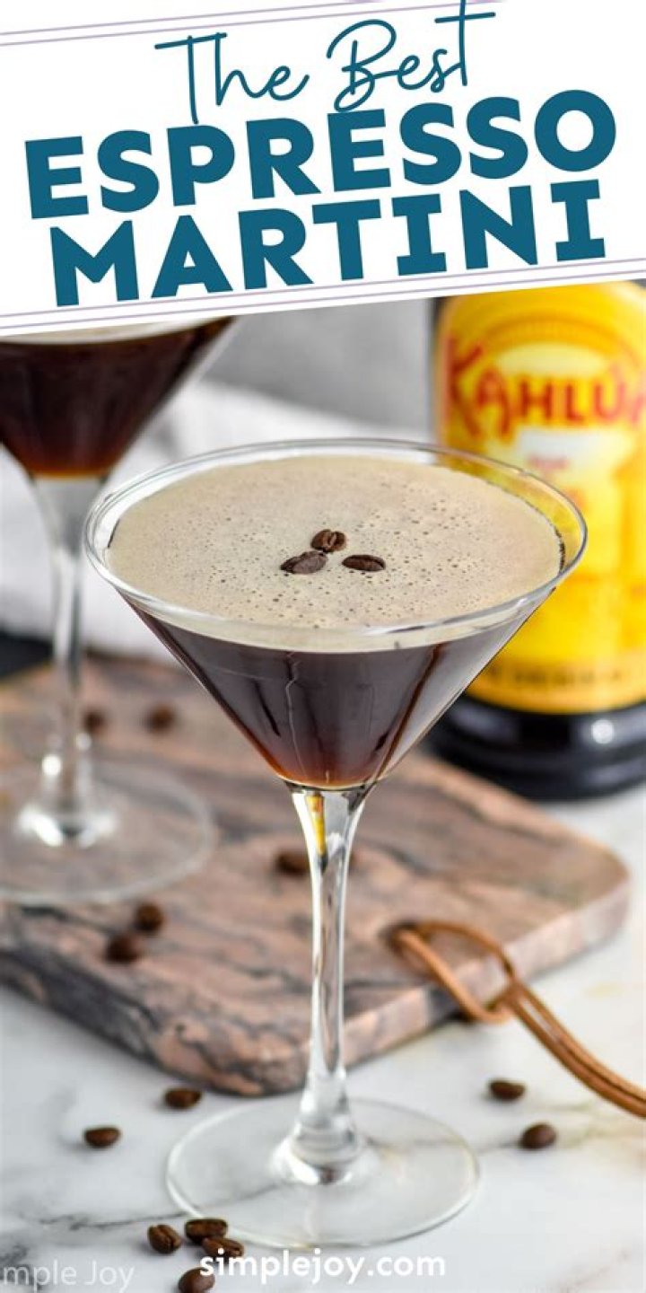 How to make an espresso martini - Siberian Espresso Martini recipe.