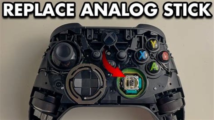 how to replace xbox 360 controller analog stick?