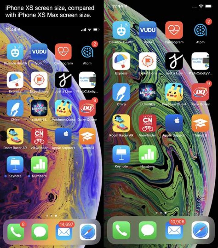how to take screenshot on iphone xs max?