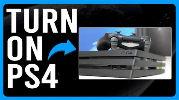 how to turn a ps4 off?