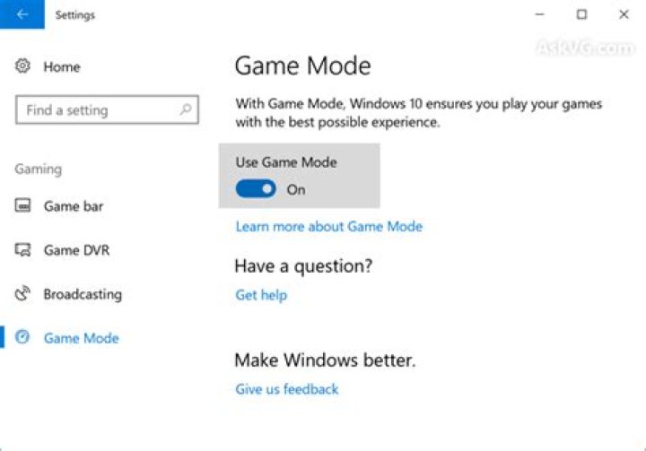 How to Use Game Mode in Windows 10?