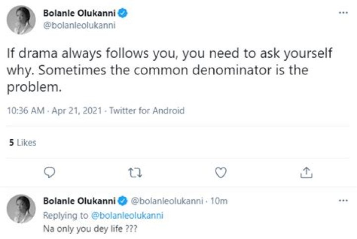 If drama always follows you, you need to ask yourself why – Media personality Bolanle Olukanni