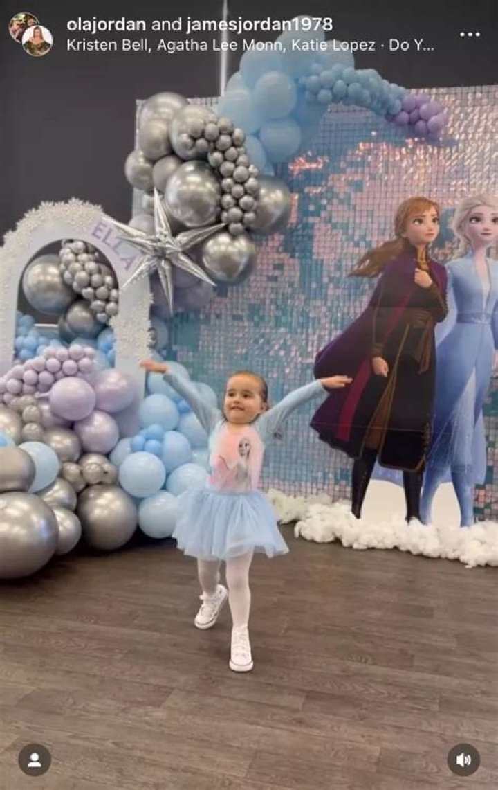 James and Ola Jordan celebrate daughter Ella's third birthday with magical party - see photos