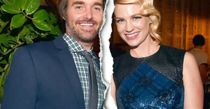 January Jones and Will Forte split