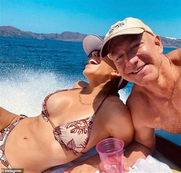 Jeff Bezos’ fiancée Lauren, 53, showcases her incredible physique in skimpy bikini on $500 million super-yacht