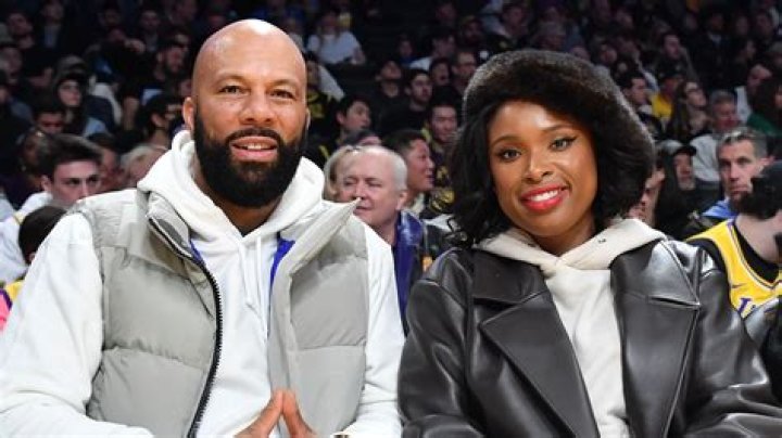 Jennifer Hudson supported by boyfriend Common at head-turning All Star Game halftime show performance