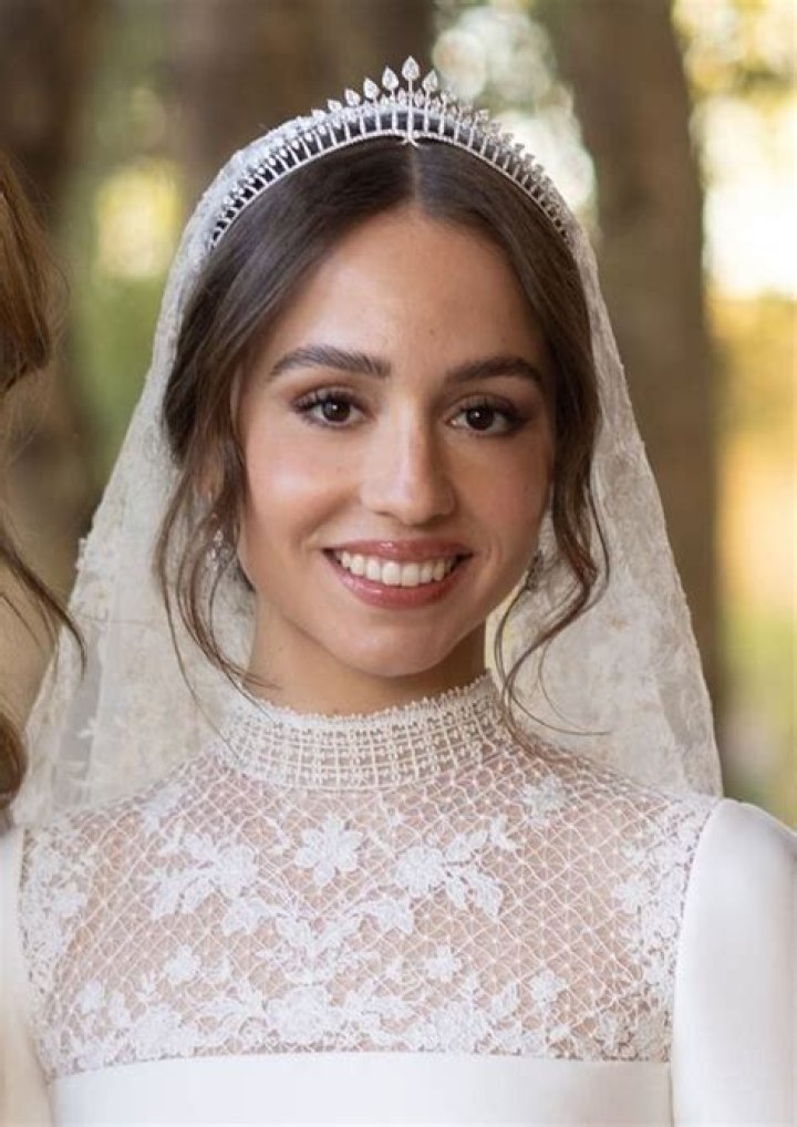 Jordan's Princess Iman wows in diamond tiara in new portrait ahead of royal wedding