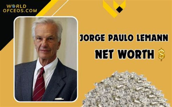 Jorge Paulo Lemann’s Wealth