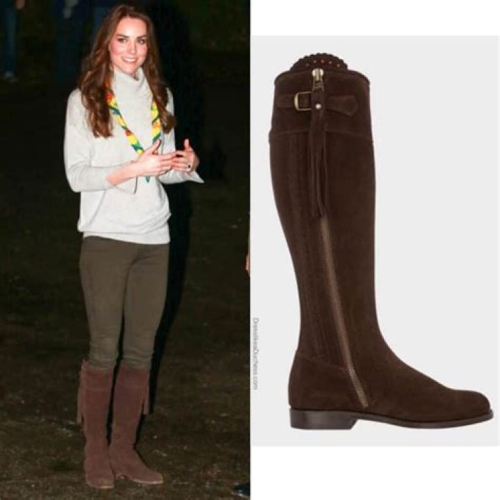 Katie Holmes just wore Kate Middleton's fave snow boots