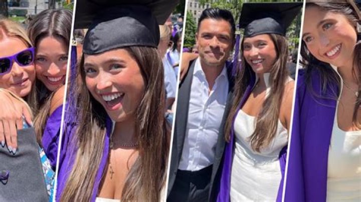 Kelly Ripa's blue-eyed daughter steals the show on graduation day - see all the photos