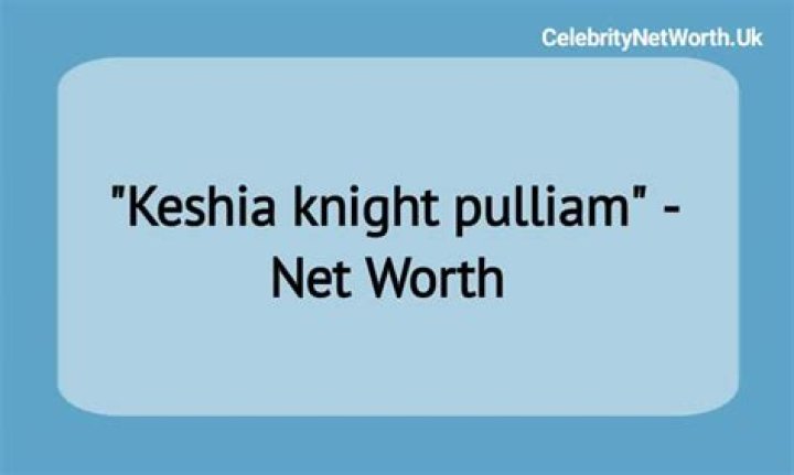 Keshia Knight Pulliam Net Worth