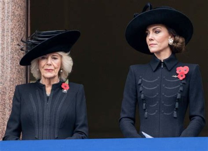 King Charles and Queen Camilla joined by Prince William and Princess Kate at Festival of Remembrance - best photos