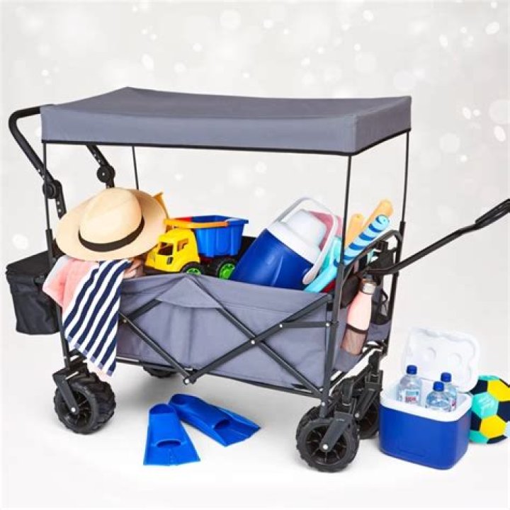 Kmart foldable beach trolley has Australians going wild