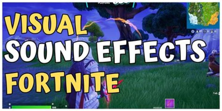 Learn How to Activate Visual Sound Effects in Fortnite and Locate the Feature