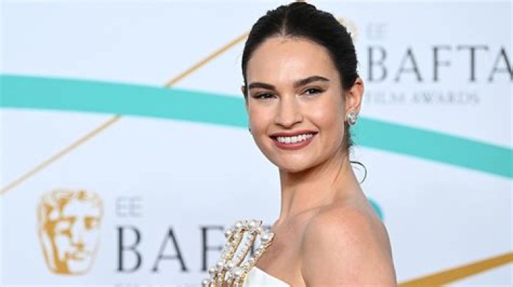 Lily James stuns in daring cut-out gown after unexpected reunion with ex-boyfriend Matt Smith