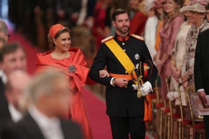 Luxembourg's Prince Guillaume and Princess Stephanie share adorable home video to mark Prince Charles' first birthday