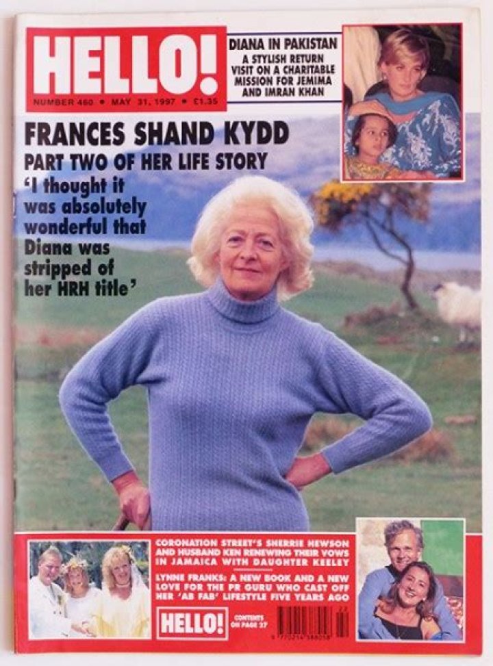 MAGAZINE - Frances Shand Kydd