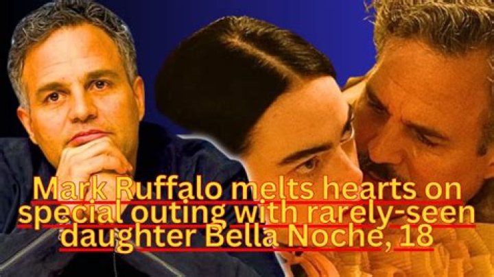 Mark Ruffalo melts hearts on special outing with rarely-seen daughter Bella Noche, 18