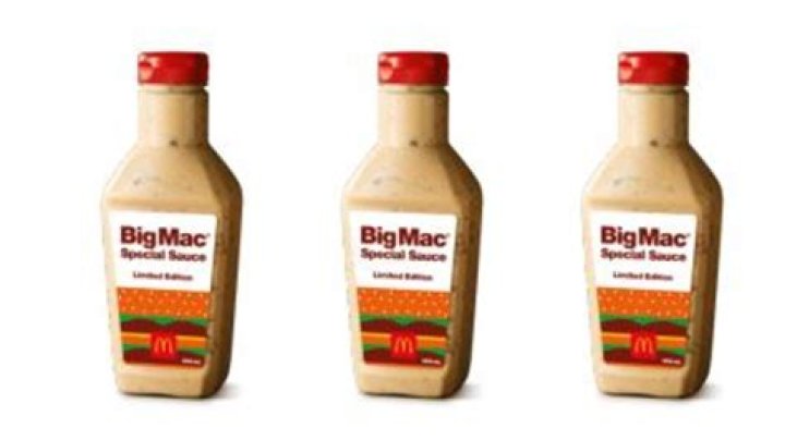 McDonald’s brings back Big Mac ‘secret sauce’ bottles for charity