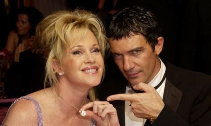 Melanie Griffith poses for rare family picture with youngest daughter and ex-husband Antonio Banderas