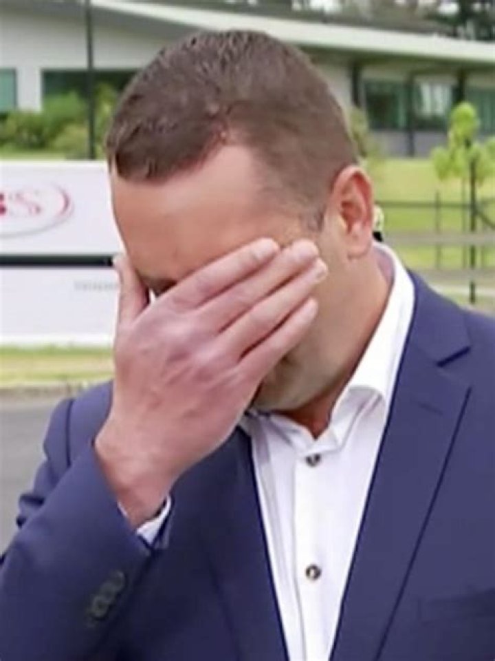 Michael Rennie: ABC reporter back on air after worrying incident