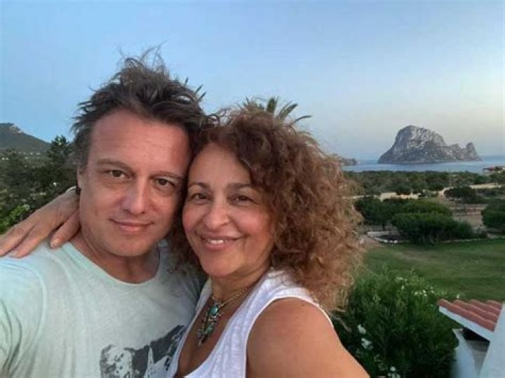 Nadia Sawalha shares empowering nude swimming photo with cheeky message to husband – SEE